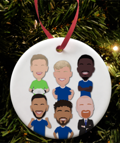 Everton Players Christmas Tree Decoration 2024-25