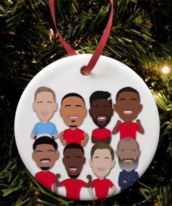 Forest Players Christmas Tree Decoration 2024-25 Vector Heroes