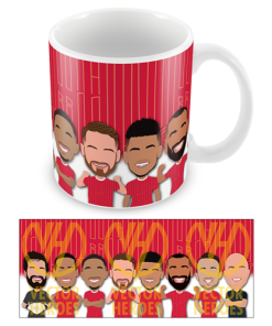 Liverpool Players Mug 2024-25 Vector Heroes