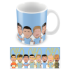 Man City Players Mug 2024-25 Vector Heroes