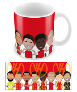 Arsenal Players Mug 2024-25 Vector Heroes