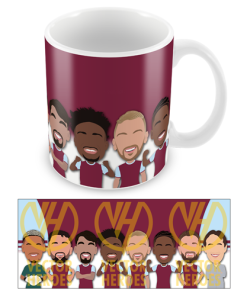 West Ham Utd Players Mug 2024-25 Vector Heroes