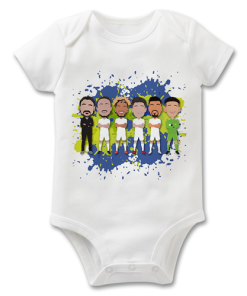 Leeds Baby Grow Vector Heroes 2023-24