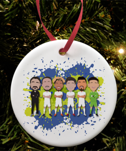 Leeds 2023-24 Splash Christmas Tree Decoration