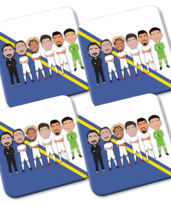 Leeds 2023-24 Vector Heroes Coasters 4 Pack