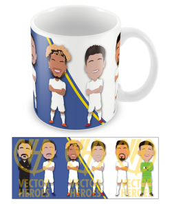 Leeds Vector Heroes Players Mug 2023-24
