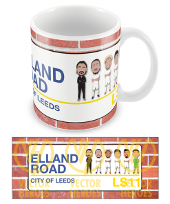 Leeds Vector Heroes Stadium Sign Mug 2023-24