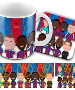 Crystal Palace Players Mug & Coaster Set 2024-25