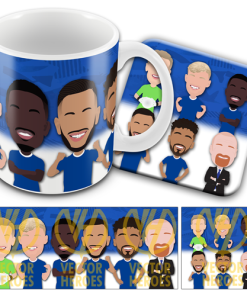 Everton Players Mug & Coaster Set 2024-25 Vector Heroes