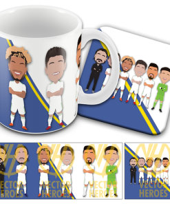 Leeds Vector Heroes Players Mug & Coaster Set 2023-24