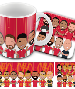 Liverpool Players Mug & Coaster Set 2024-25