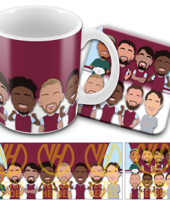 West Ham Players Mug & Coaster Set 2024-25