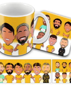 Wolves Players Mug & Coaster Set 2024-25