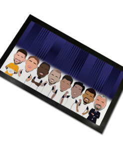 Spurs 2024-25 Bar Runner Mat Vector Heroes