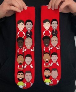 Arsenal 2024-25 Socks Vector Heroes