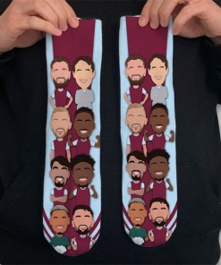 West Ham Utd 2024-25 Socks Vector Heroes
