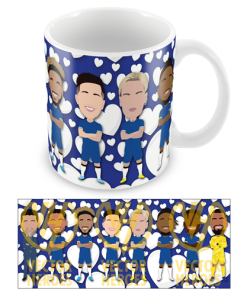 Chelsea Love Hearts Valentines Mug