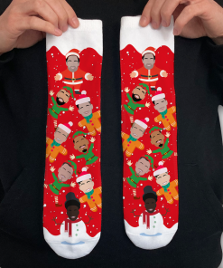 Arsenal 2024-25 Christmas Socks Vector Heroes