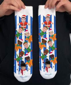 Brighton 2024-25 Christmas Socks Vector Heroes