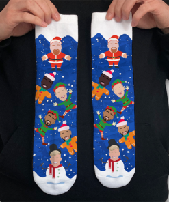 Everton 2024-25 Christmas Socks Vector Heroes