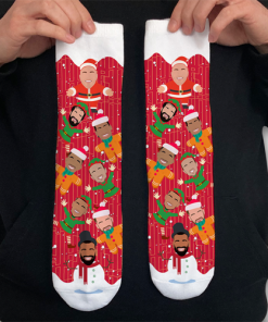 Liverpool 2024-25 Christmas Socks Vector Heroes