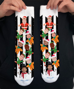 Newcastle Utd 2024-25 Christmas Socks Vector Heroes