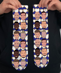 Leicester City Love Hearts Socks