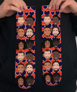 Luton Love Hearts Socks