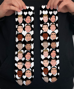 Newcastle Utd Love Hearts Socks
