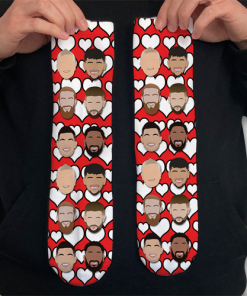 Sheff Utd Love Hearts Socks