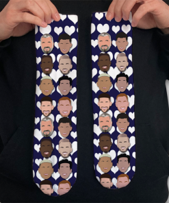 Spurs Love Hearts Socks