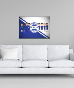 Chelsea Champions Of Europe 2021 Aluminium Wall Art A4 Or A3