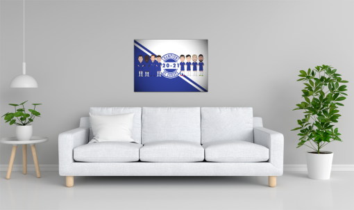 Chelsea Champions Of Europe 2021 Aluminium Wall Art A4 Or A3