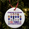Rangers 55 Times Champions Of Scotland 2021 Christmas Tree Decoration