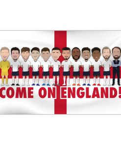 England Football Flag 5ftx3ft St George Come On England Euros 20-21 High Quality