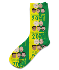 Norwich City Champions 2021 Socks