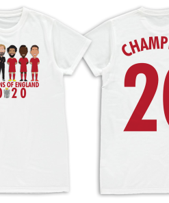 Liverpool Champions Of England 2020 T-Shirt