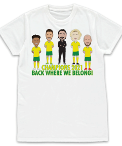 Norwich Champions 2021 T-Shirt
