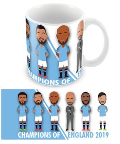 Man City Champions Of England Mug 2021