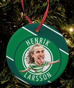 Henrik Larsson Stripe Christmas Tree Decoration