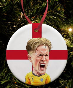 Jordan Pickford England Christmas Tree Decoration