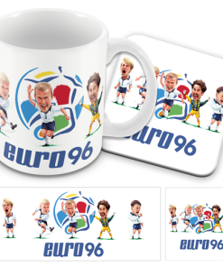 England Euro 96 Mug and Coaster Set