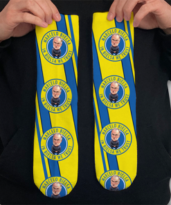 In Bielsa We Trust Stripe Socks