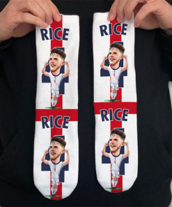 England Flag Socks Declan Rice
