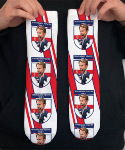 Gareth Southgate Stripey Socks