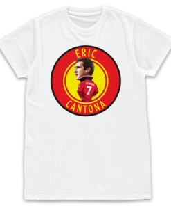 Eric Cantona White T-Shirt