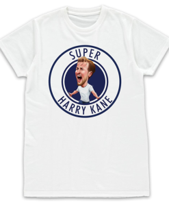 Super Harry Kane White T-Shirt