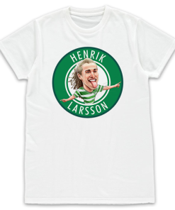 Henrik Larsson White T-Shirt