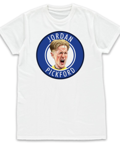 Jordan Pickford White T-Shirt