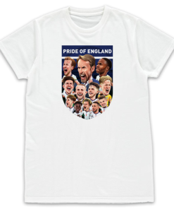 Pride Of England White T-Shirt